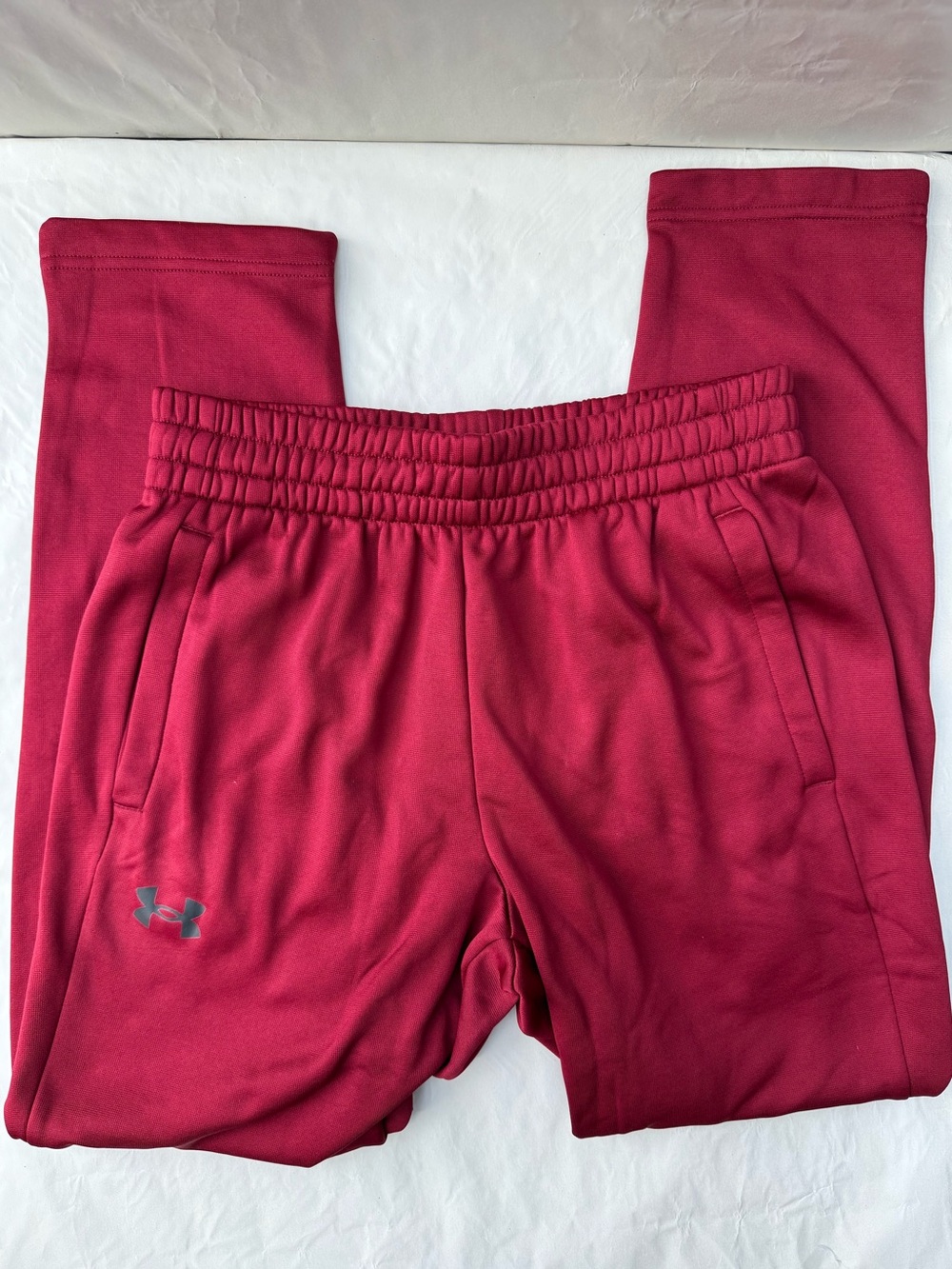 Under Armour - Men’s Fleece Sweatpants- Burgundy/Maroon - Size M - NWT
